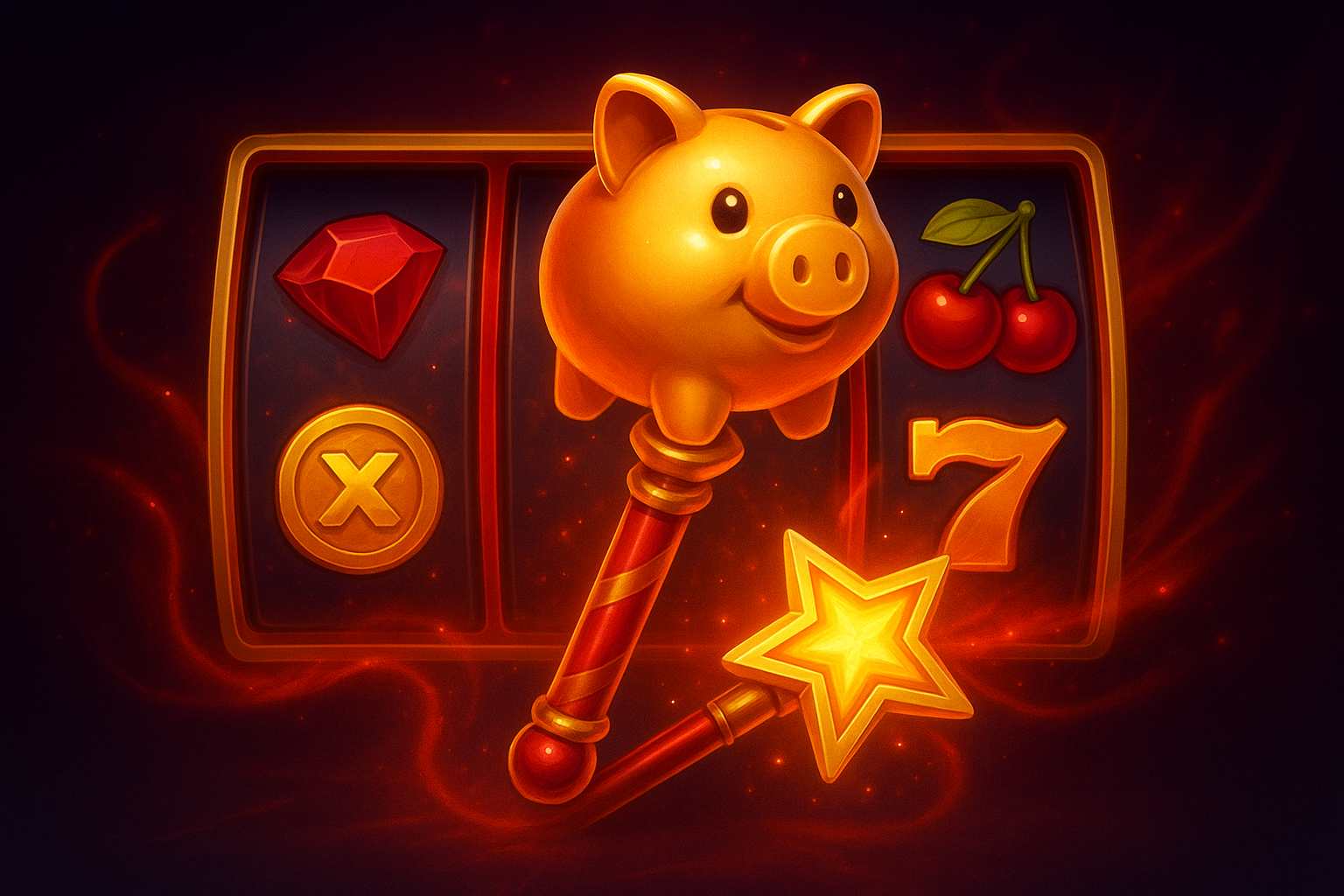 Piggy Prizes Wand of Riches